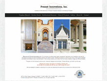 Tablet Screenshot of precastinnovations.com